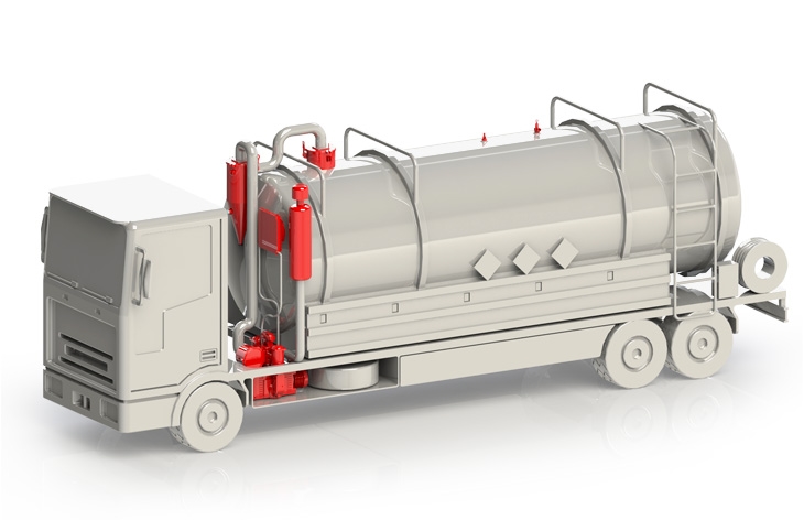 Image application ADR truck