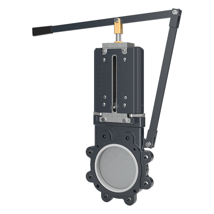 image Lever Locker Knife gate valve