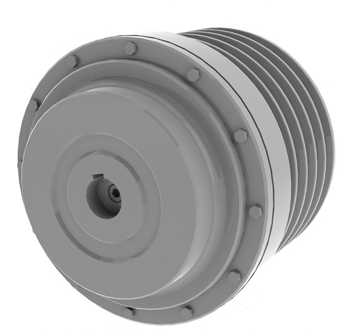 Image Pulley with Pneumatic Clutch / PFR version