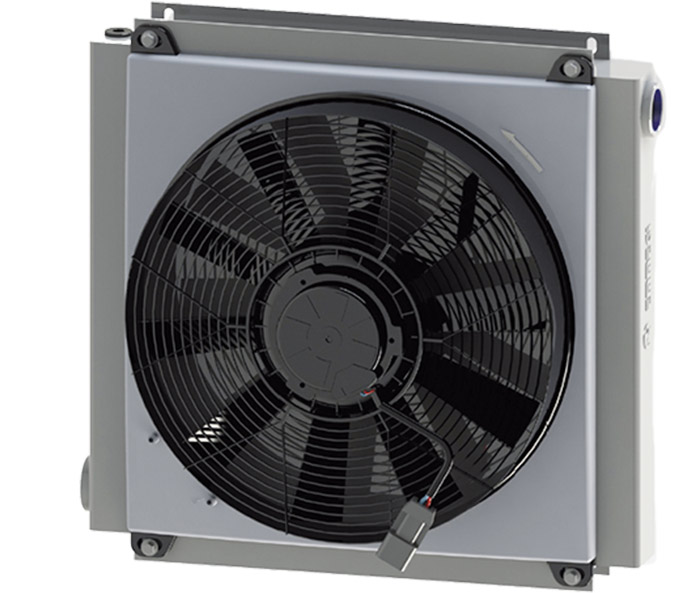 Immage Radiateur à air/eau avec ventilateur électrique 12V - 24V